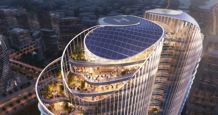 Rinnovabili • Forbes International Tower: Egypt's net-zero skyscraper