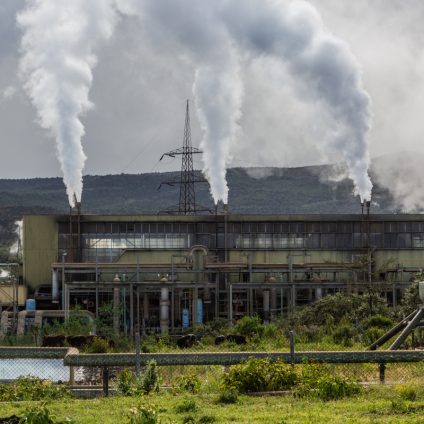 Rinnovabili • KenGen geothermal power plant at Olkaria, Kenya