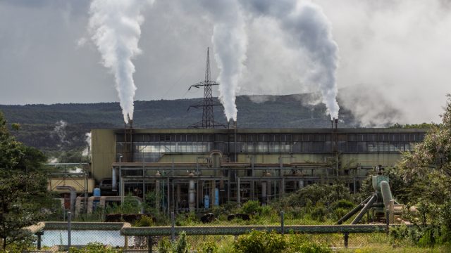 Rinnovabili • KenGen geothermal power plant at Olkaria, Kenya